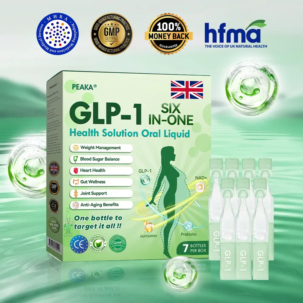 🇬🇧 Last Chance  80% Off! ！！🌿！ PEAKA® GLP-1 Oral Solution — your all-in-one daily boost for weight ⚖️, heart ❤️, joints 🦵, sleep 😴, and more ✨