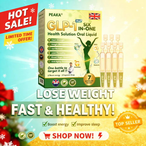 GB Last Chance  80% Off! ！！🌿！ PEAKA® GLP-1 Oral Solution — your all-in-one daily boost for weight ⚖️, heart ❤️, joints 🦵, sleep 😴, and more ✨ 2