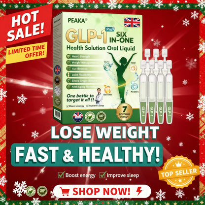 GB Last Chance  80% Off! ！！🌿！ PEAKA® GLP-1 Oral Solution — your all-in-one daily boost for weight ⚖️, heart ❤️, joints 🦵, sleep 😴, and more ✨ 3