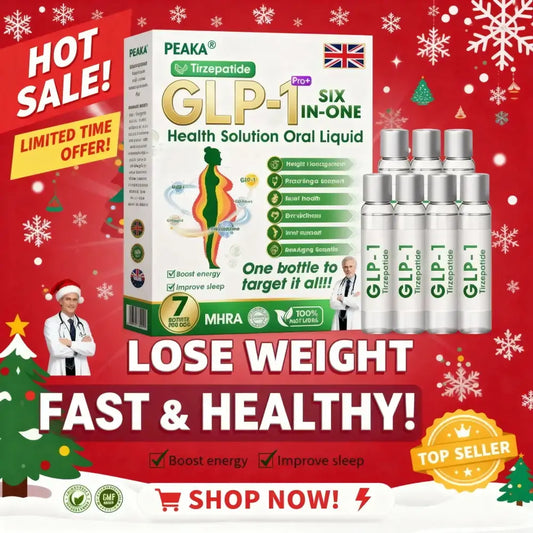 🎄 UK Christmas Sale: PEAKA® 6-in-1 Metabolic Oral Solution | Buy 5 Get 5 FREE③