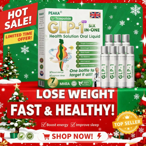 MHRA | Official UK 🇬🇧 Store — 𝐏𝐄𝐀𝐊𝐀® 𝐆𝐋𝐏-𝟏 𝐓𝐢𝐫𝐳𝐞𝐩𝐚𝐭𝐢𝐝𝐞 𝐒𝐢𝐱-𝐢𝐧-𝐎𝐧𝐞 𝗦𝗹𝗶𝗺 & 𝑯𝒆𝒂𝒍𝒕𝒉 𝑶𝒓𝒂𝒍 𝑺𝒐𝒍𝒖𝒕𝒊𝒐𝒏, GIP and GLP-1 Dual-Action Weight Loss Solution, One Bottle Daily, Results in 7 Days🛒