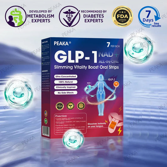 𝑂𝑓𝑓𝑖𝑐𝑖𝑎𝑙 𝑆𝑡𝑜𝑟𝑒 | PEAKA® GLP‑1 Slimming Vitality Boost Oral Strips 👩‍⚕️🥇(Just once a week, visible changes in 7 days ✅ For obesity, cardiovascular health, diabetes, sleep apnea, joint issues, and more)