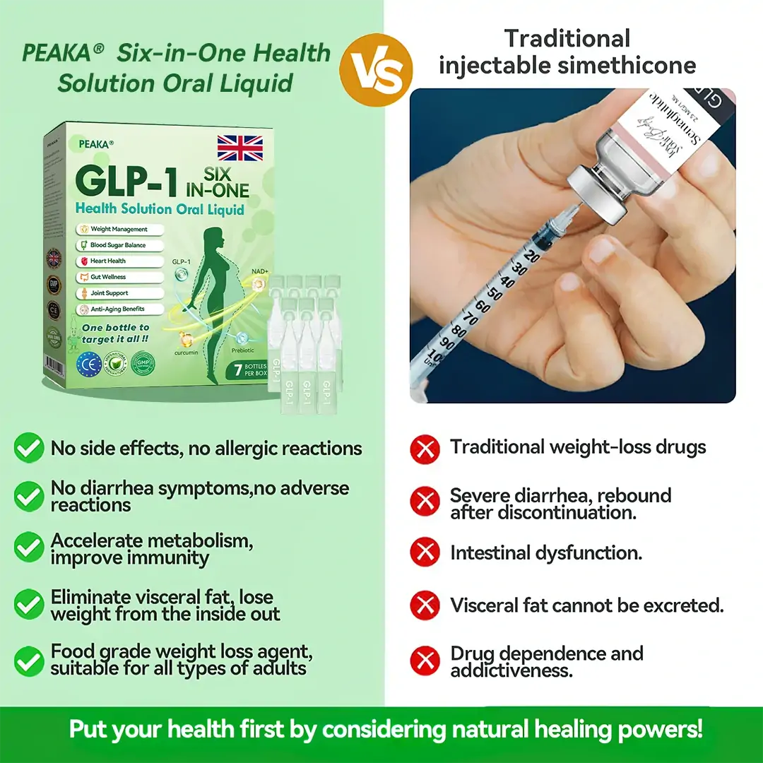 🇬🇧 Last Chance  80% Off! ！！🌿！ PEAKA® GLP-1 Oral Solution — your all-in-one daily boost for weight ⚖️, heart ❤️, joints 🦵, sleep 😴, and more ✨